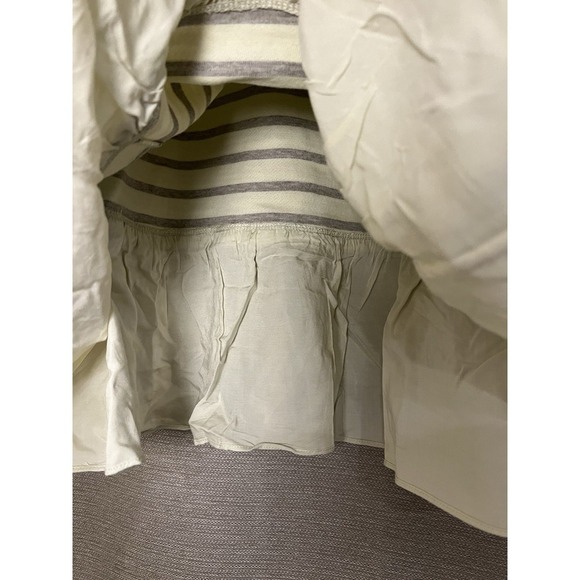 LOGO by Lori Goldstein  Stripped Yellow Blouse - Picture 5 of 11